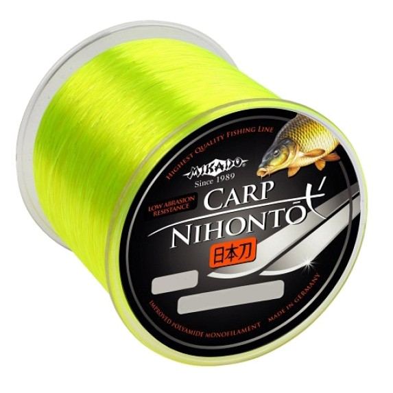 

Леска Mikado Nihonto Carp Fluo 600m 0.25mm 7.3kg флуоресцентный (ZNKF6-025)