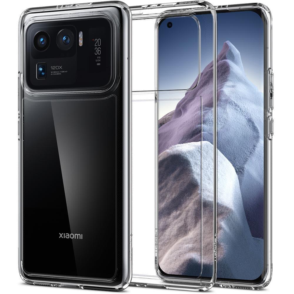 

Чехол Spigen Ultra Hybrid для Xiaomi Mi 11 Ultra Crystal Clear