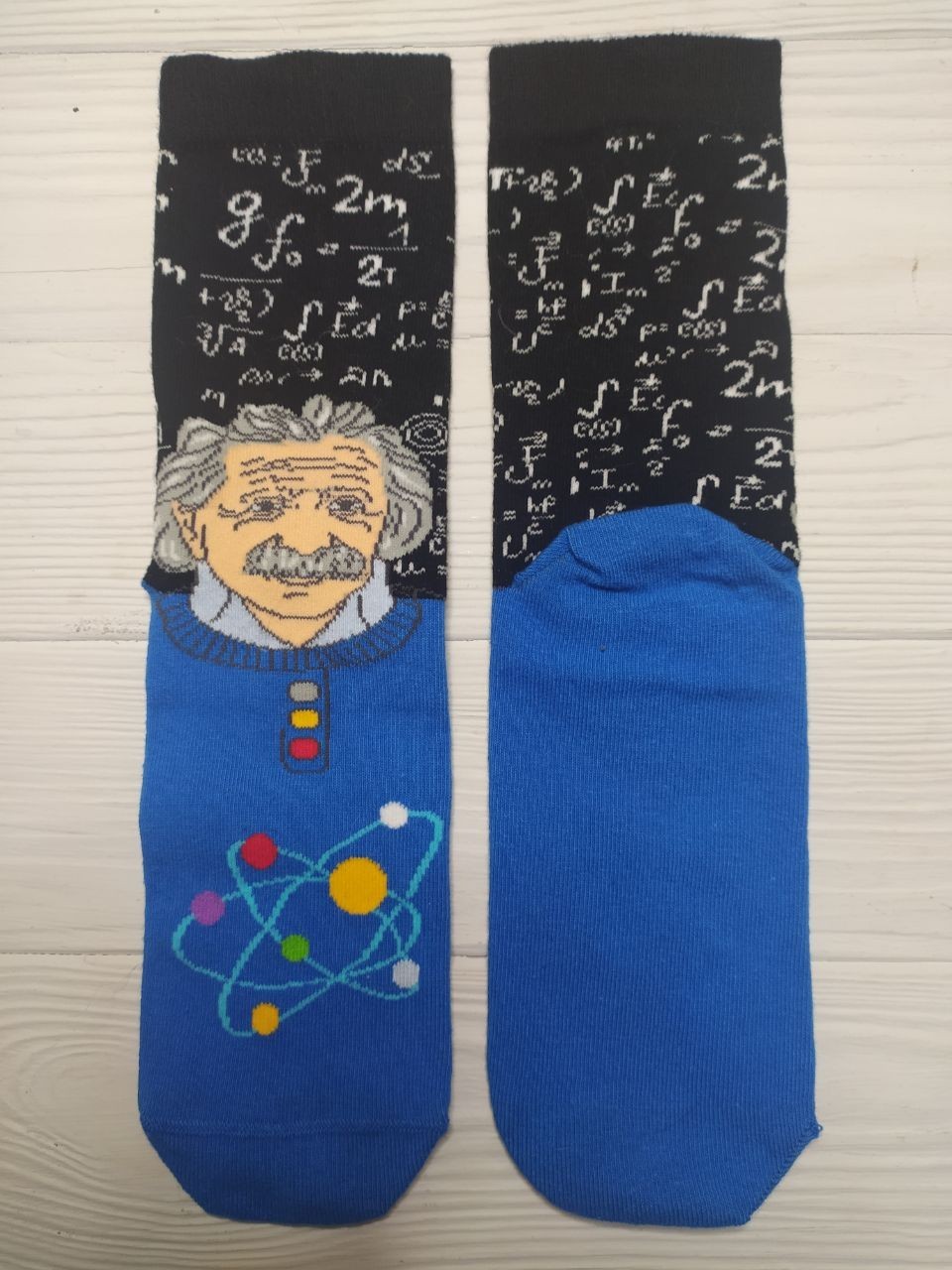 

Эксклюзивные носки принтом Эйнштейн Атом 36-41
