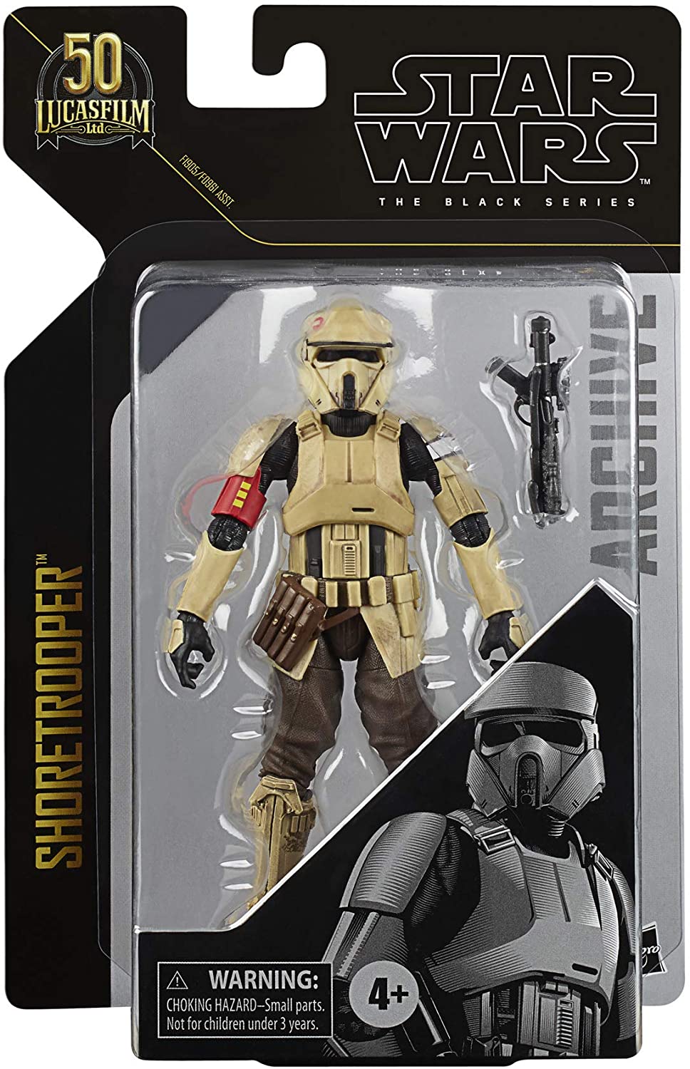 

Фигурка Штурмовик Изгой Архив Звездные Войны The Black Series Shoretrooper Hasbro F1905