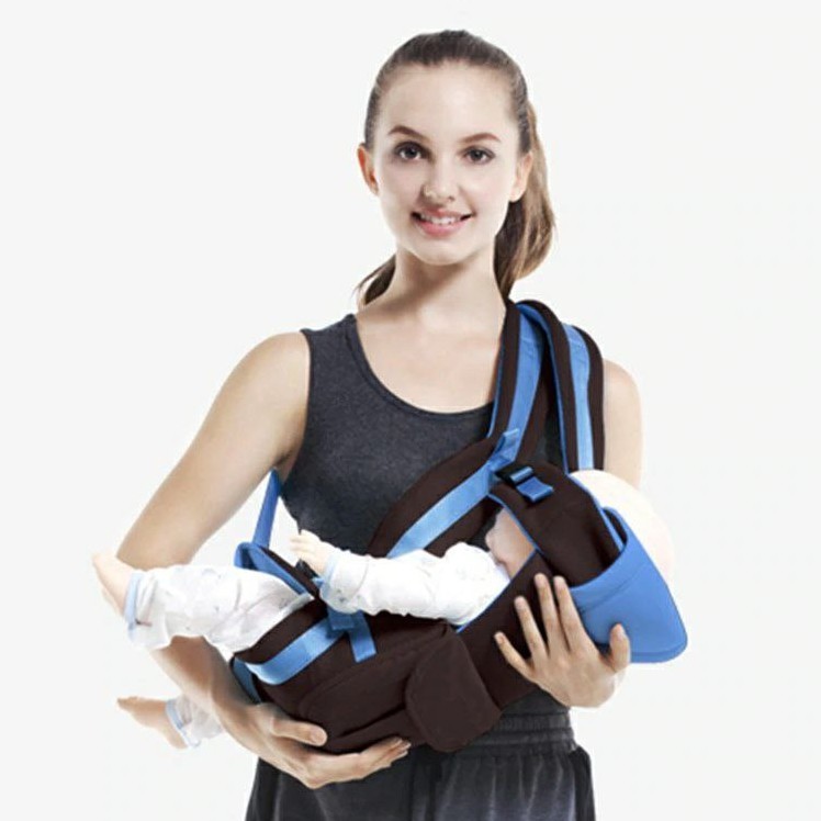 

Детская кенгурушка Baby Carriers от 0 до 36 месяцев. Синий