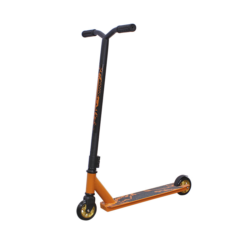 

Самокат трюковый Scooter 6061 Orange 100 мм