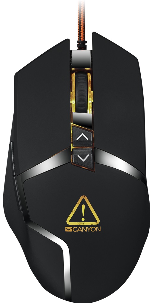 

Миша ігрова з підсвіткою Canyon Tantive Black (CND-SGM4E)