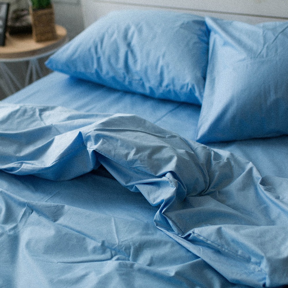 

Комплект постельного белья Хлопковые традиции 2-спальный голубой PF04