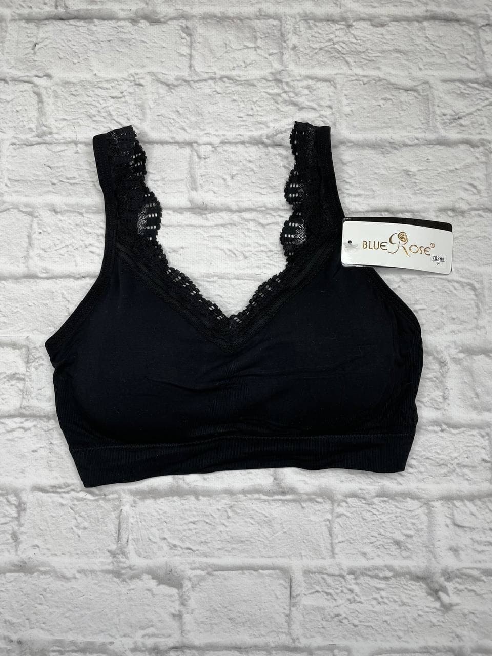 

Топ базовый 7036 Blue Rose размер 75В Черный