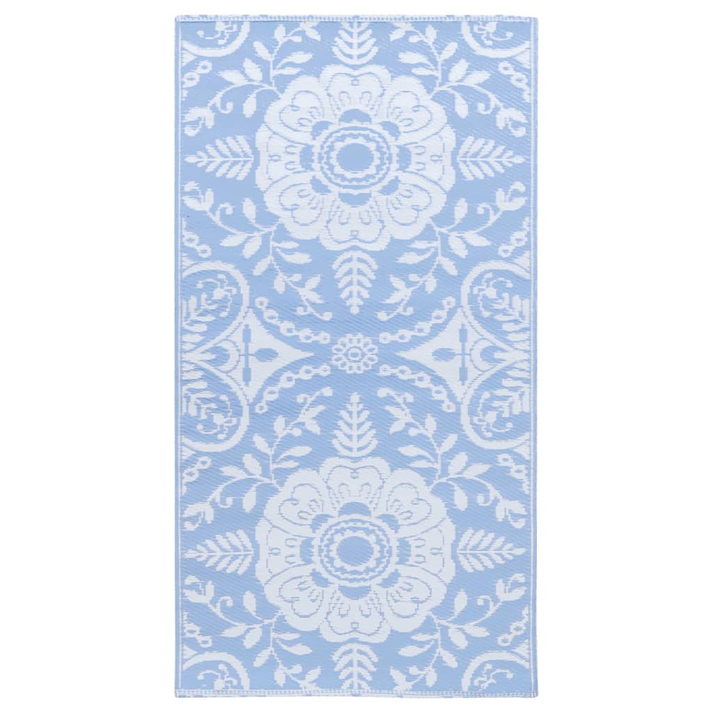 

Зовнішній килим Shumee небесний блакитний 120x180 см PP 310453