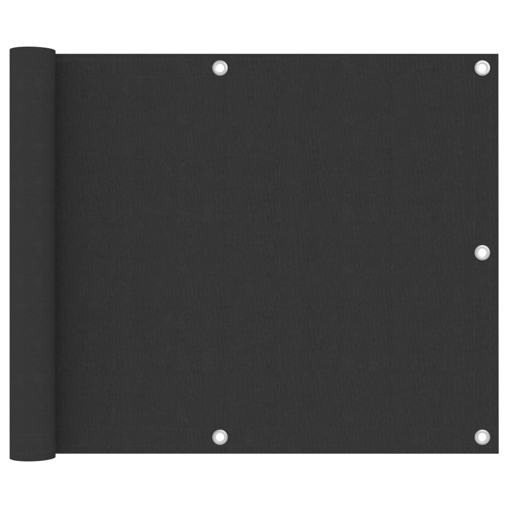 

Балконний екран Shumee антрацит 75x300 см оксфордська тканина 134864