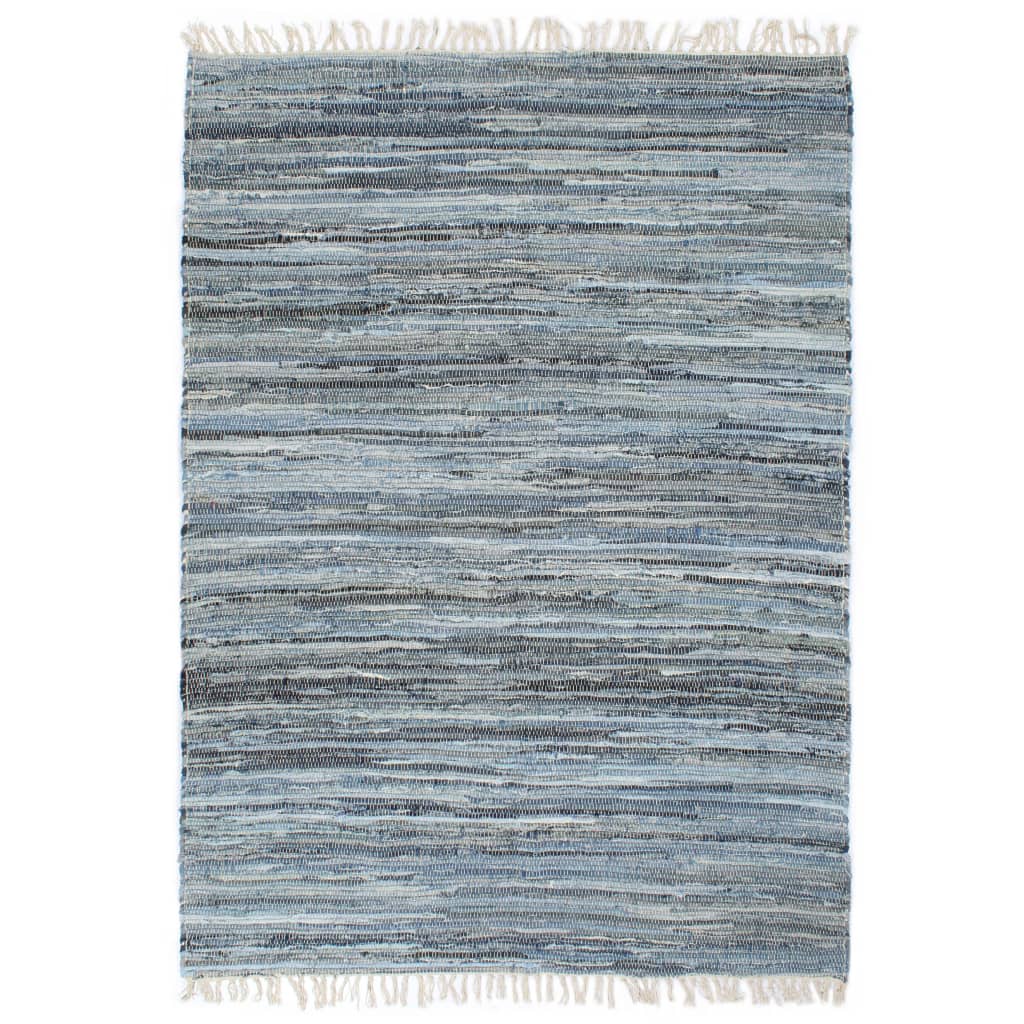 

Ручний тканий килим Shumee Чінді джинсовий 80x160 см синій 133945