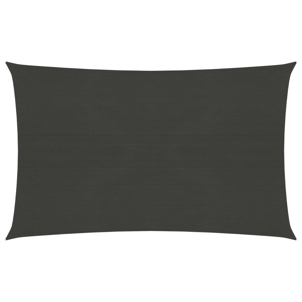 

Сонцезахисний тент Shumee 160 г / м2 антрацит 250x450 см HDPE 311070