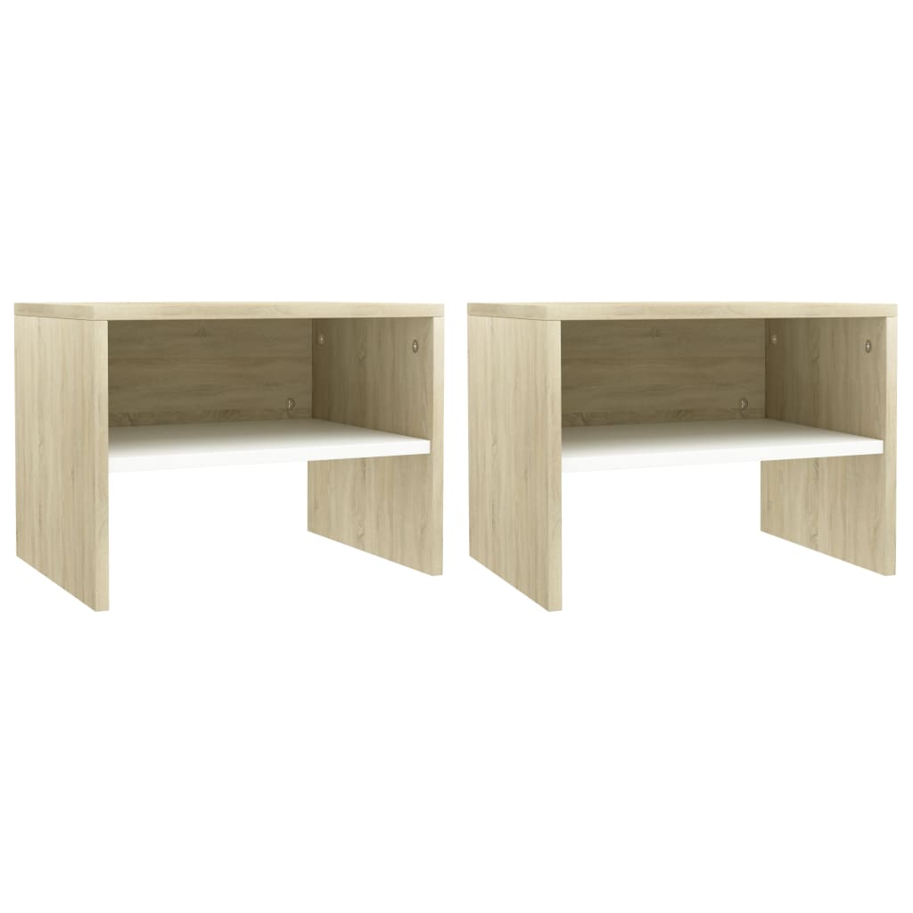 

2 Тумбочки Shumee дуб сонома 40x30x30 см ДСП 800074