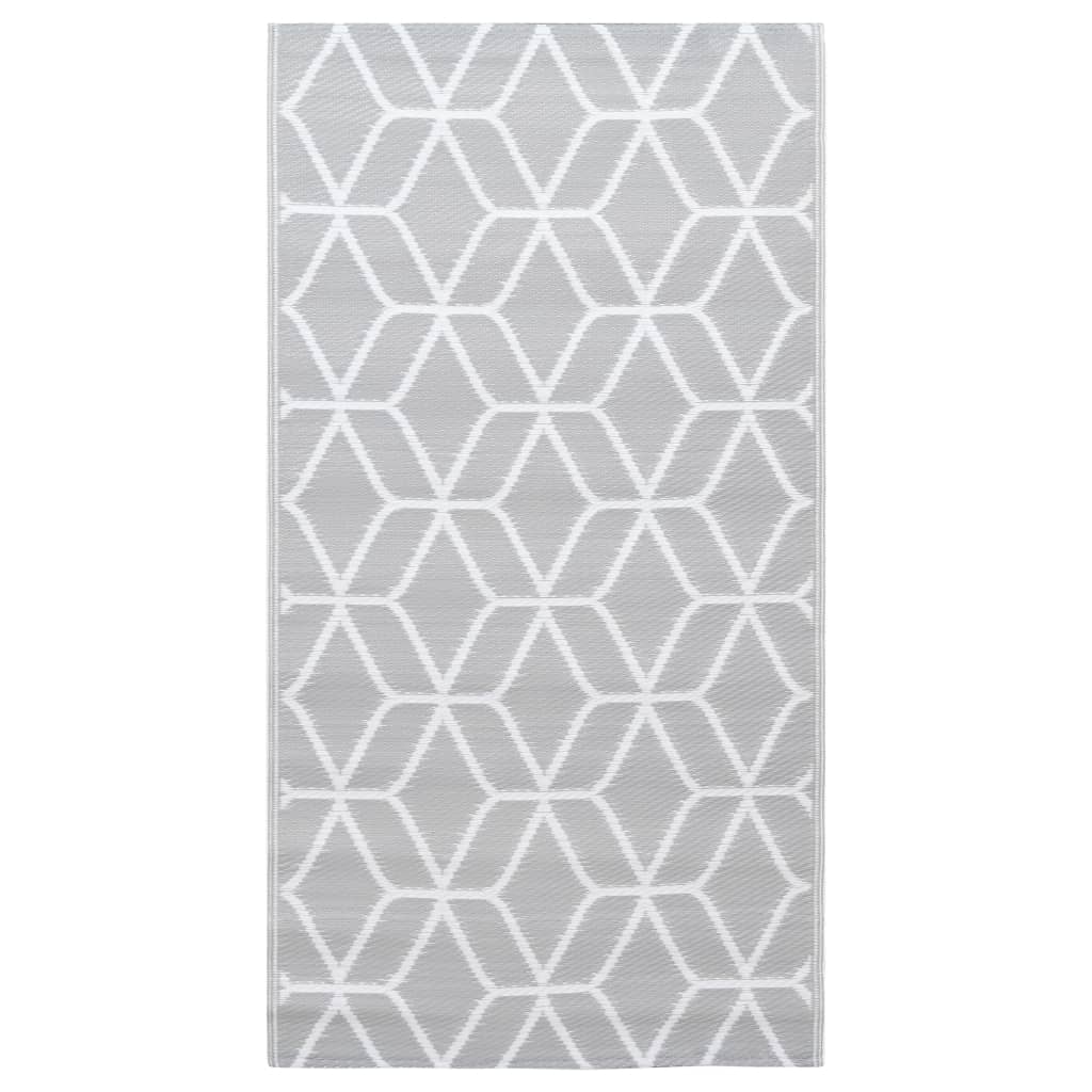 

Зовнішній килим Shumee сірий 120x180 см PP 310421