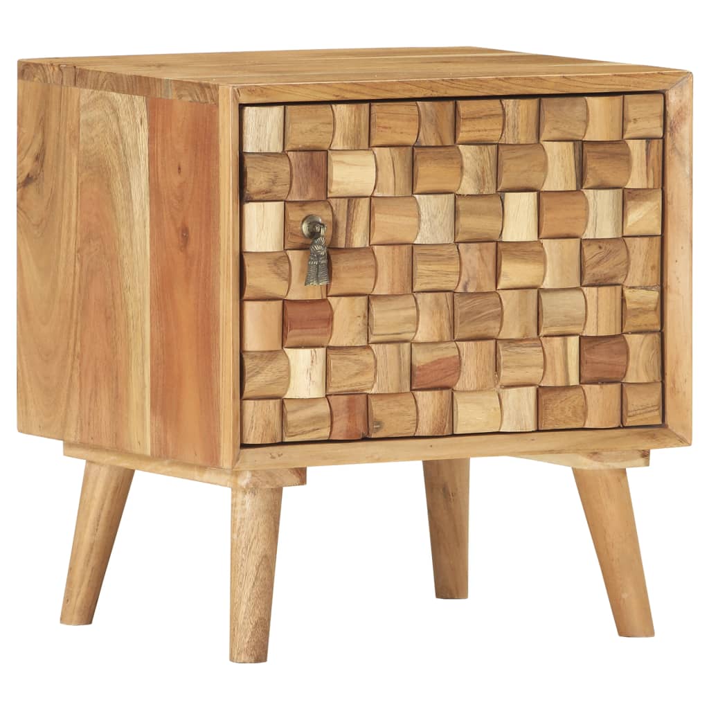 

Тумбочка Shumee 42 x 35 x 45 см деревина акації 287440