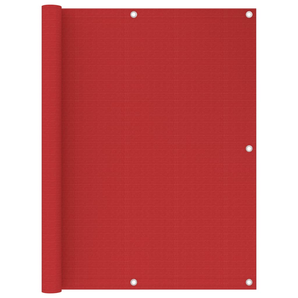 

Балконний тент Shumee червоний 120x300 см HDPE 311012