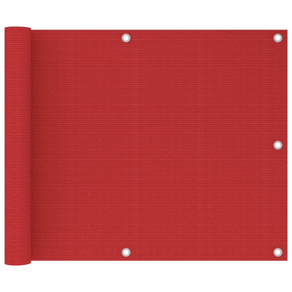 

Балконний тент Shumee червоний 75x600 см HDPE 311007