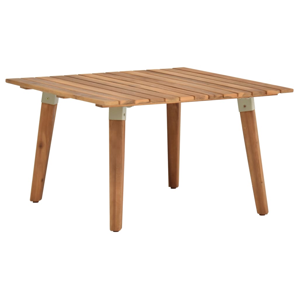 

Садовий журнальний столик Shumee 60x60x36 см деревина акації 46468