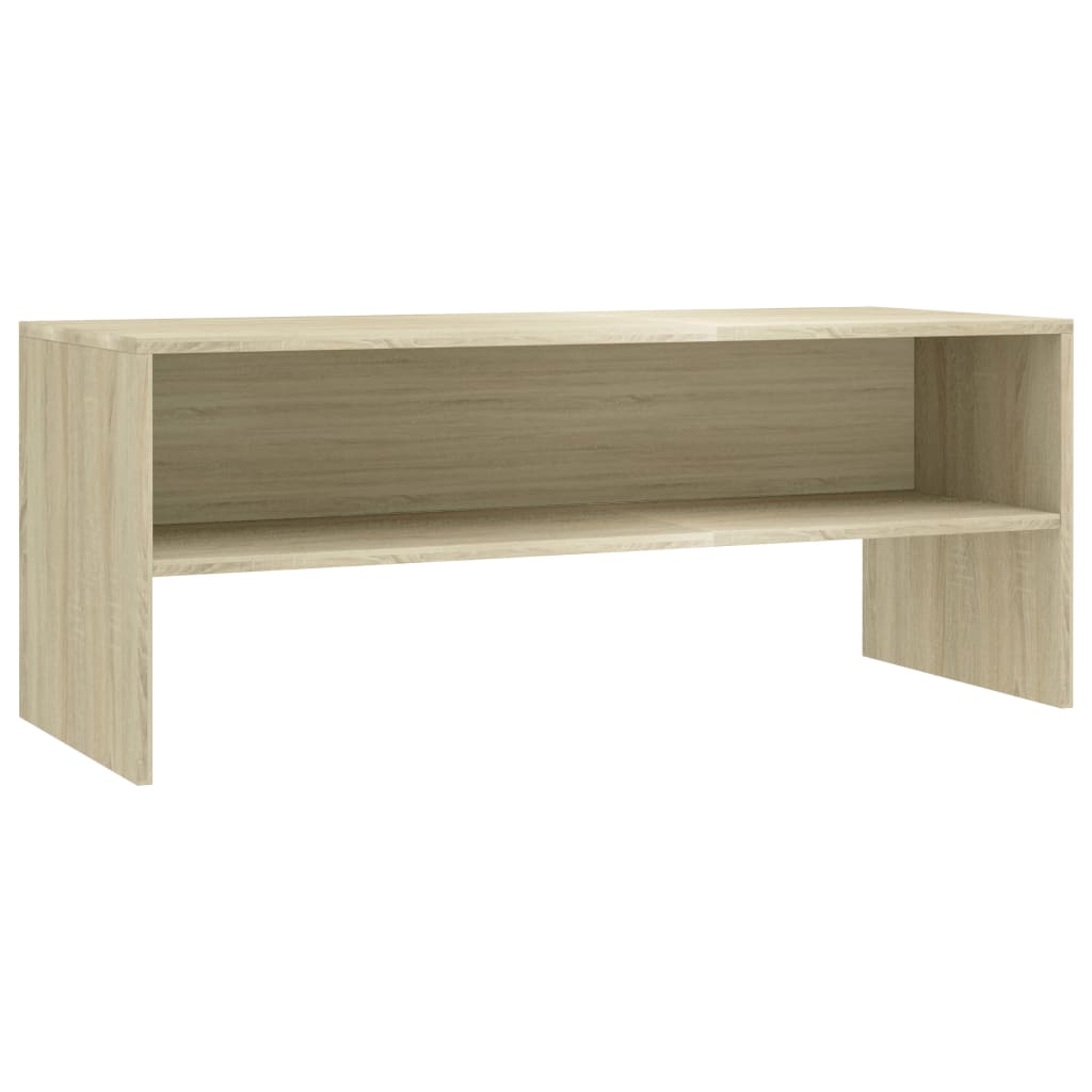 

Тумба під телевізор Shumee 100 x 40 x 40 см ДСП коричнева 800048