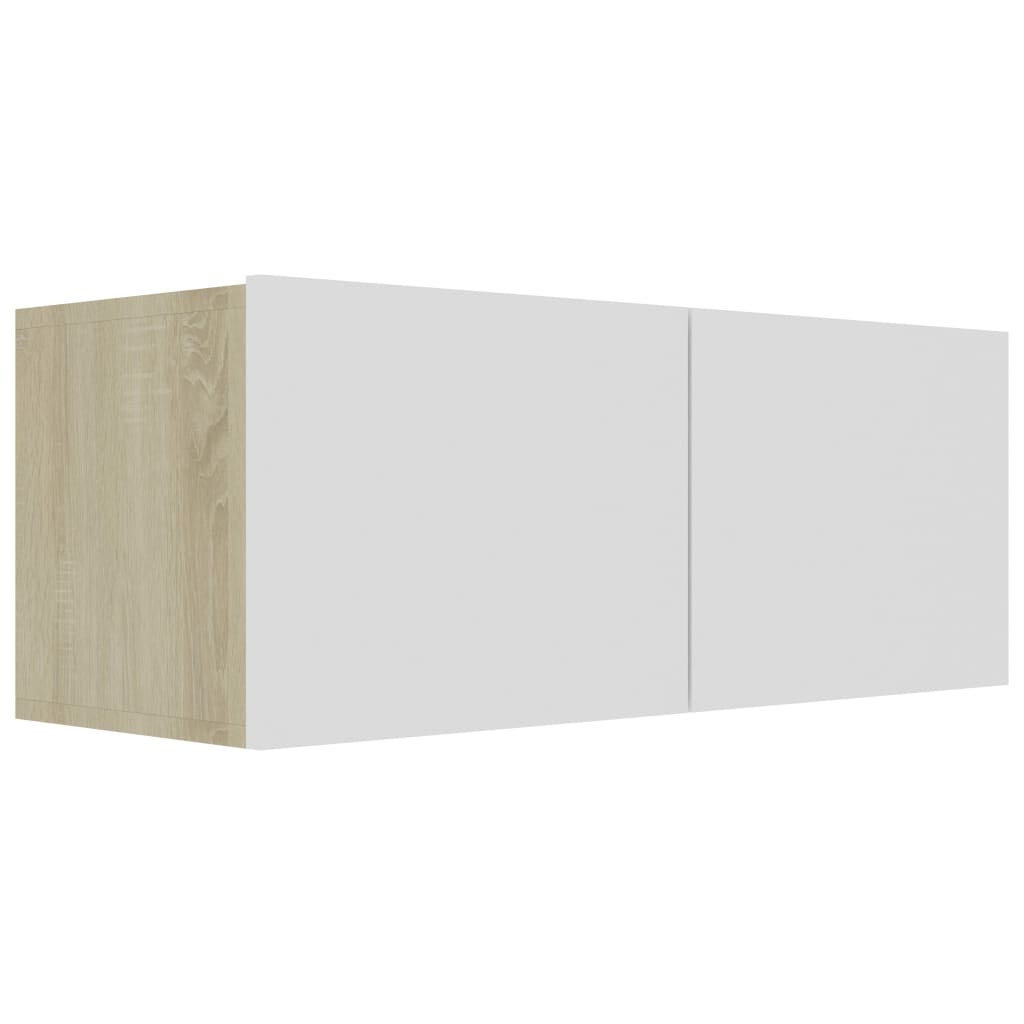 

Тумба під телевізор Shumee 80x30x30 см ДСП бежева 801477