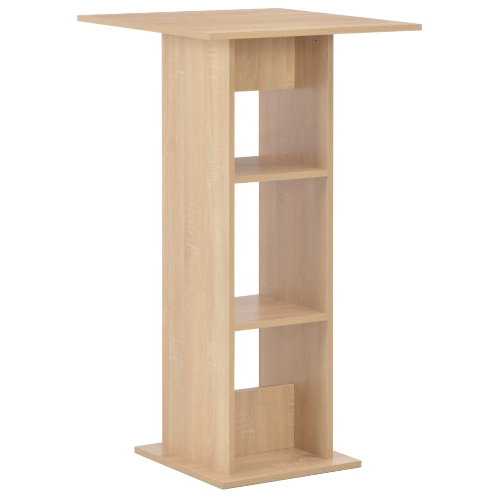 

Барний стіл Shumee 60 x 60 x 110 см коричневий 280207