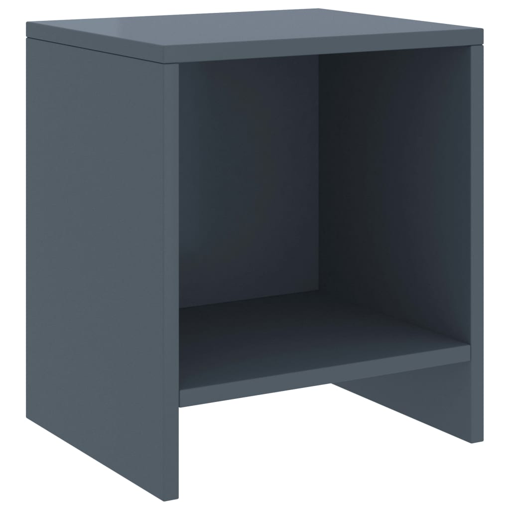 

Тумбочка Shumee світло сіра 35x30x40 см деревина сосни 322237
