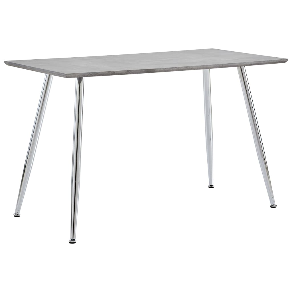 

Обідній стіл Shumee 120 x 60 x 74 см МДФ сірий 248295