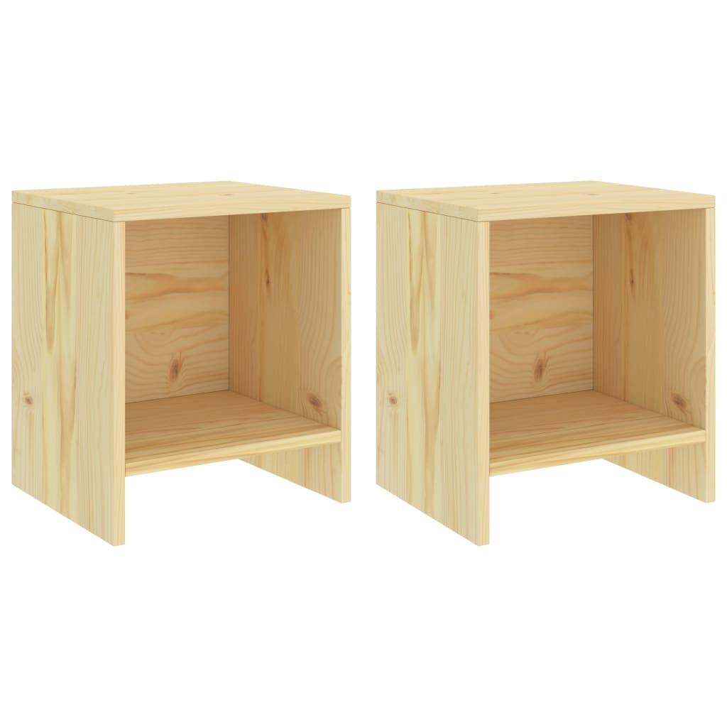 

Тумбочки Shumee 2 шт. деревина сосни 35х30х40 см 322239
