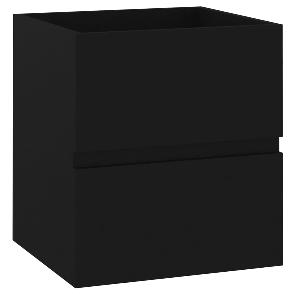 

Тумба для раковини Shumee чорна 1000x385x450 мм ДСП 804765