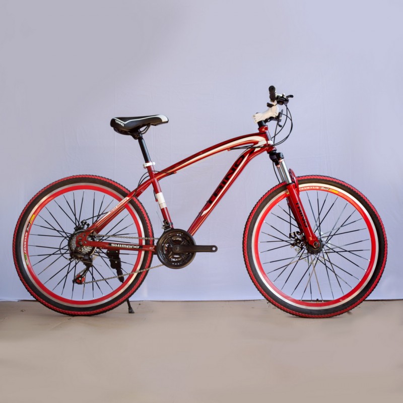 

Велосипед TRINO Tara 26" красный Рама 17" 2021г