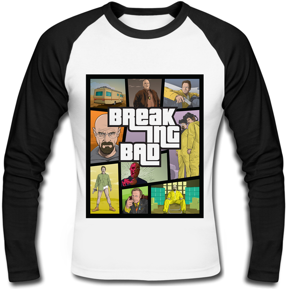 

Футболка с длинным рукавом Fat Cat Breaking Bad - GTA Style  17597, Футболка с длинным рукавом Fat Cat Breaking Bad - GTA Style M 17597