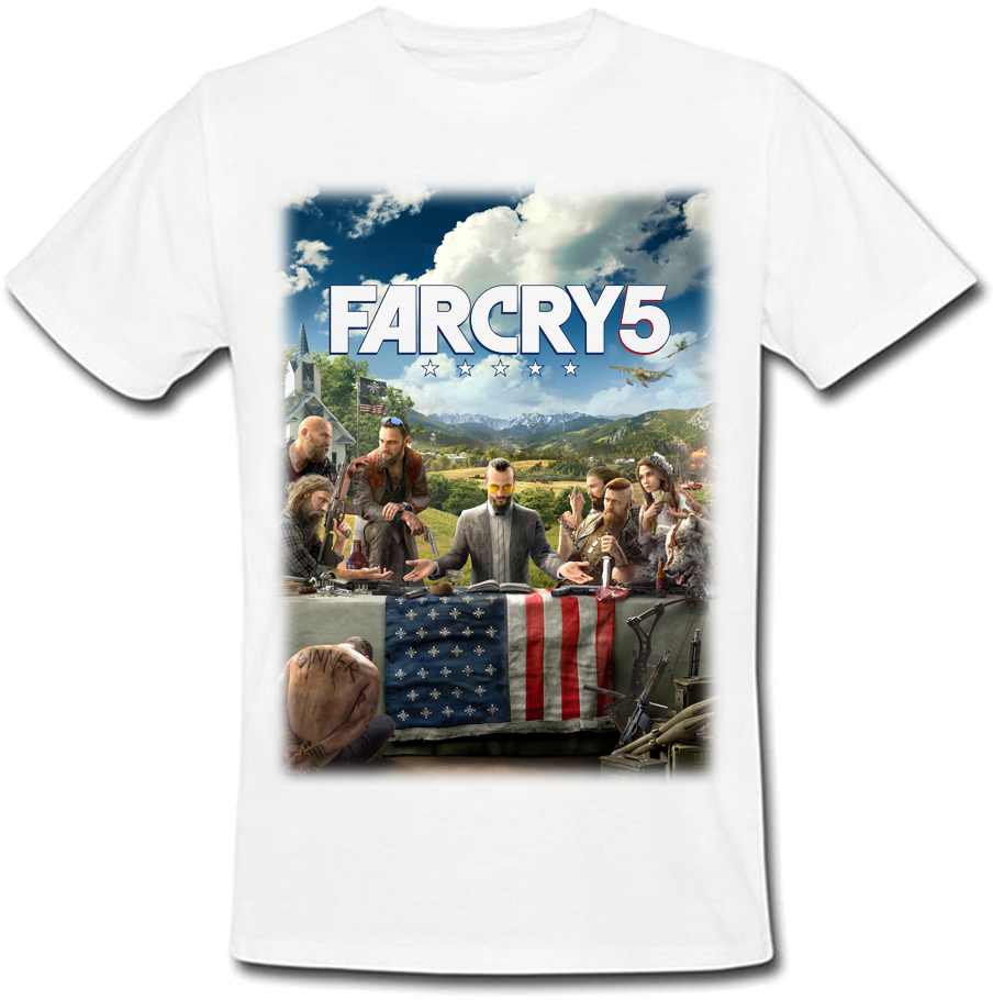 

Футболка Fat Cat Far Cry 5 (белая) XXL 19997