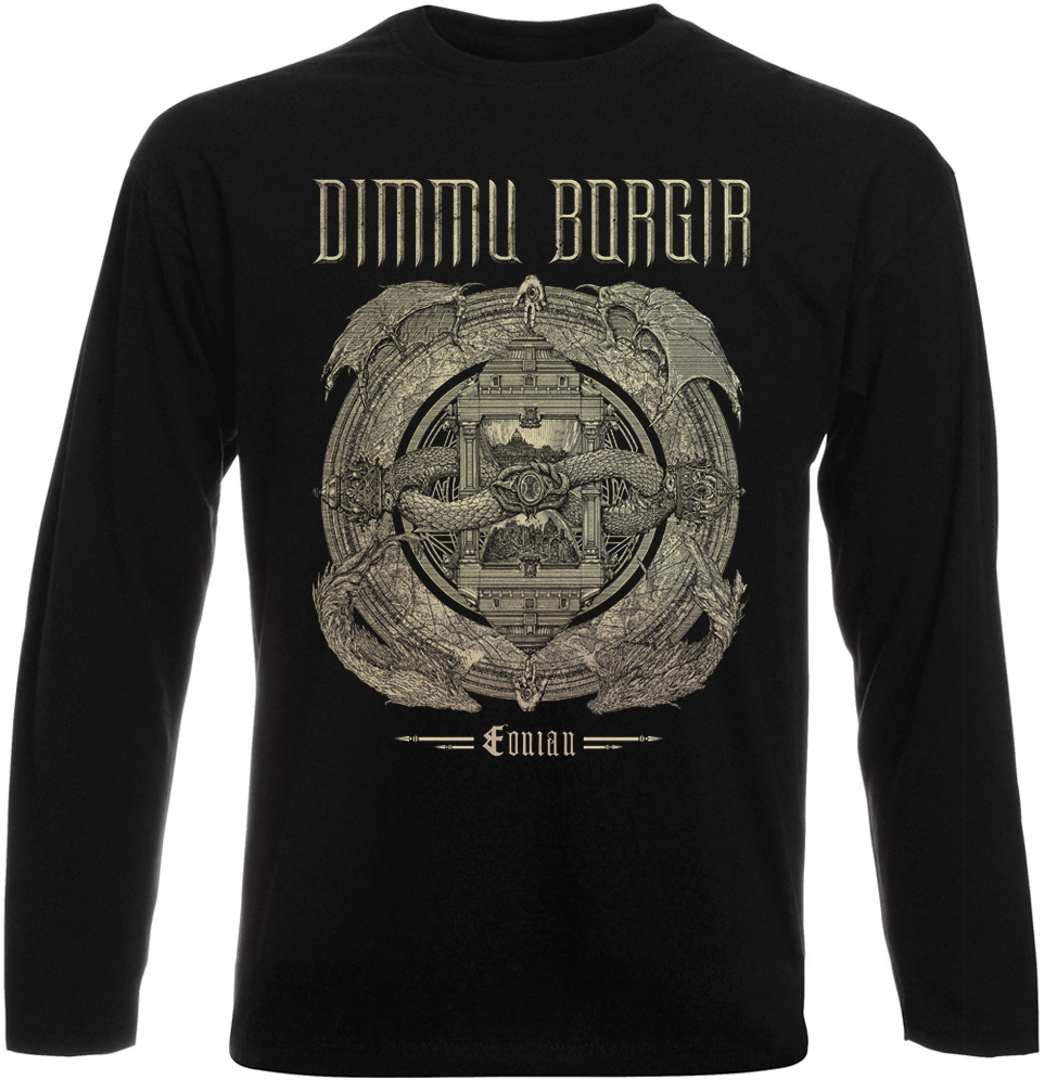 

Футболка с длинным рукавом Fat Cat Dimmu Borgir - Eonian (чёрная)  32522, Футболка с длинным рукавом Fat Cat Dimmu Borgir - Eonian (чёрная) L 32522