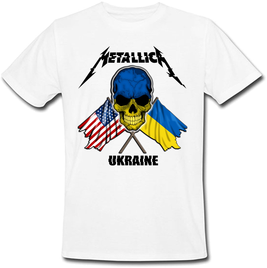 

Футболка Fat Cat Metallica - Ukraine (белая)  29789, Футболка Fat Cat Metallica - Ukraine (белая) S 29789