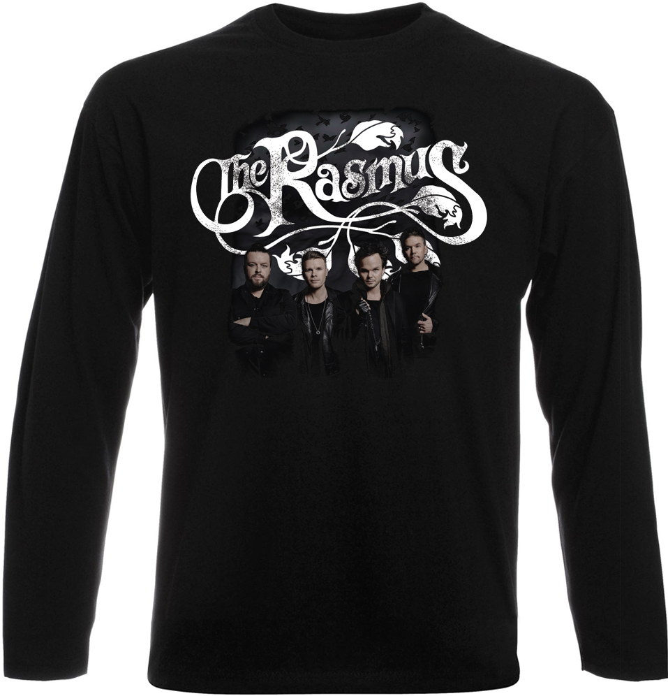 

Футболка с длинным рукавом Fat Cat The Rasmus - Logo + Band (чёрная) XXL 33119
