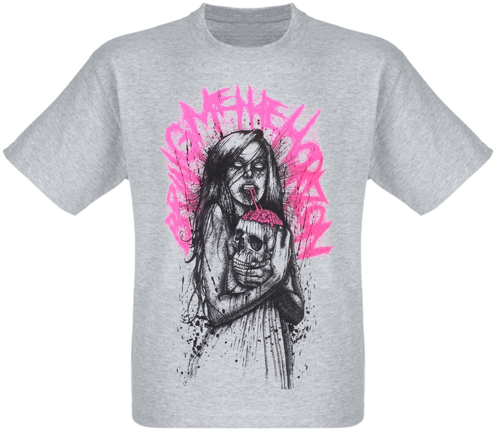 

Футболка Fat Cat Bring Me The Horizon "Zombie Brain" (меланж) XXL 13158