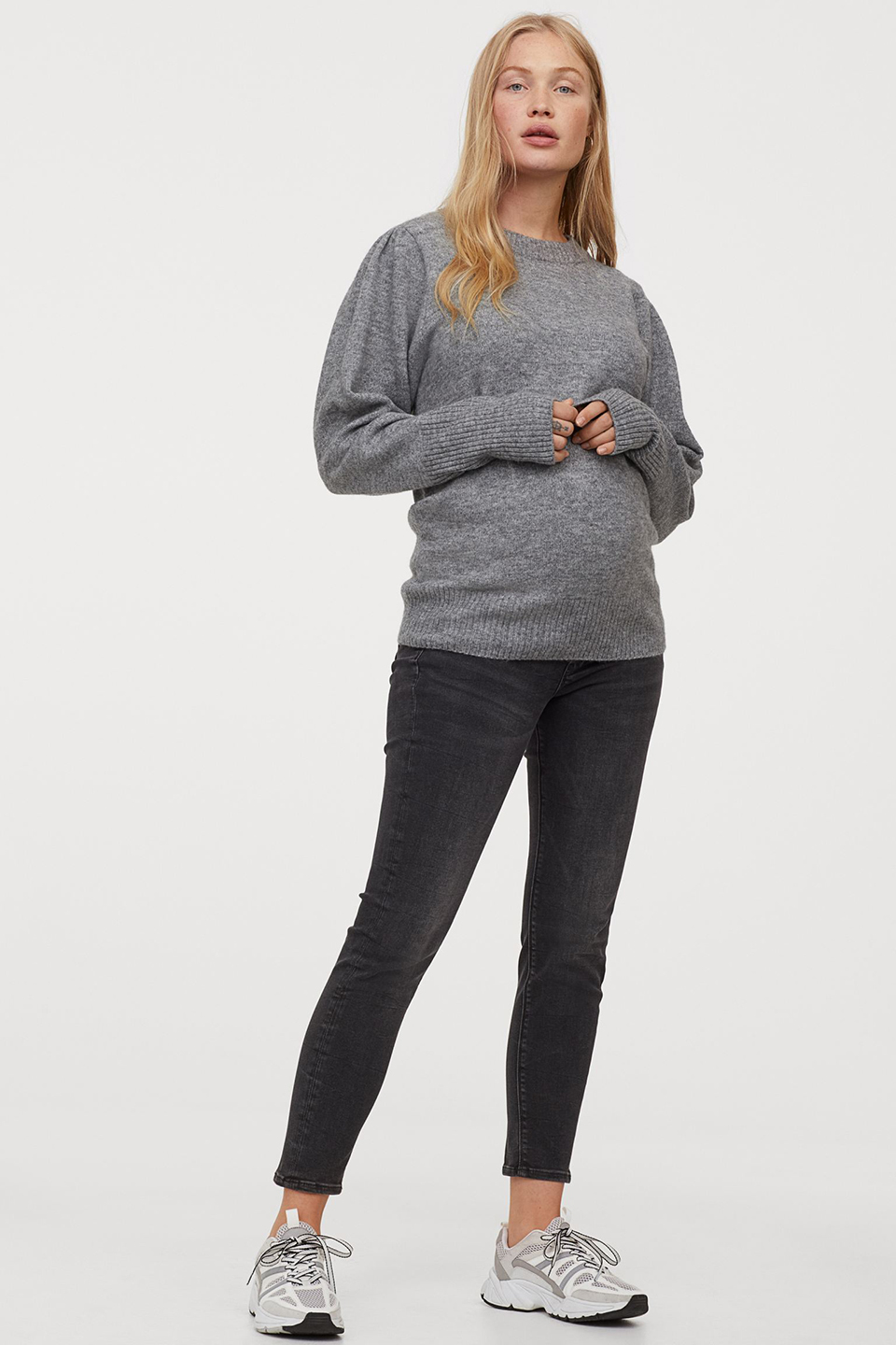 

Джинсы для беременных H&M 836540b06 S Серые