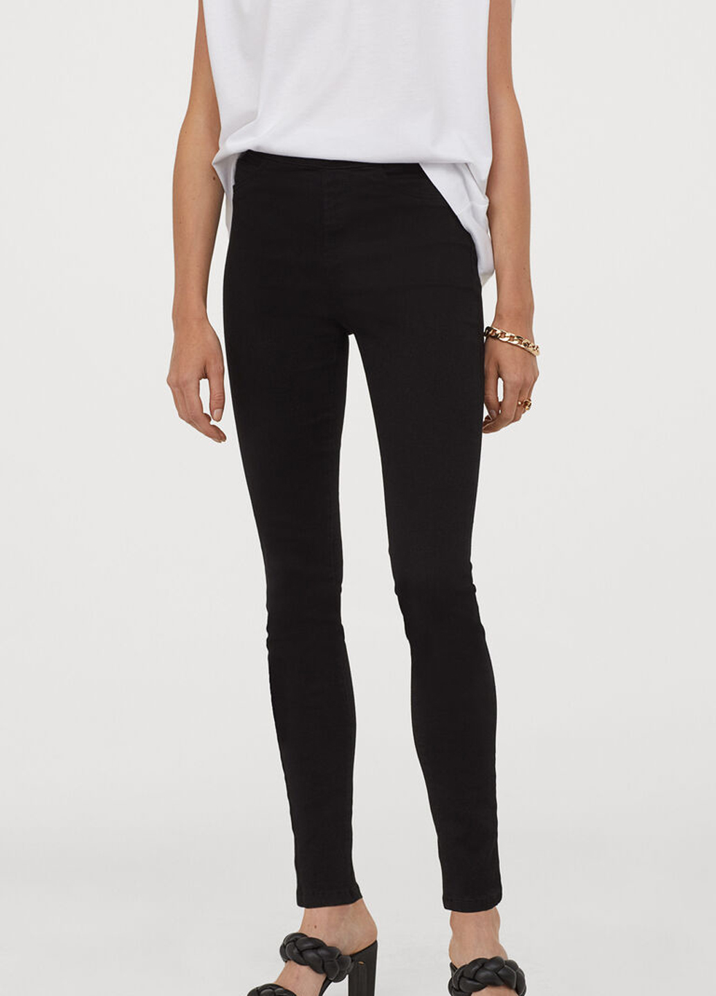 

Джинсы H&M 751664b06 38 Черные