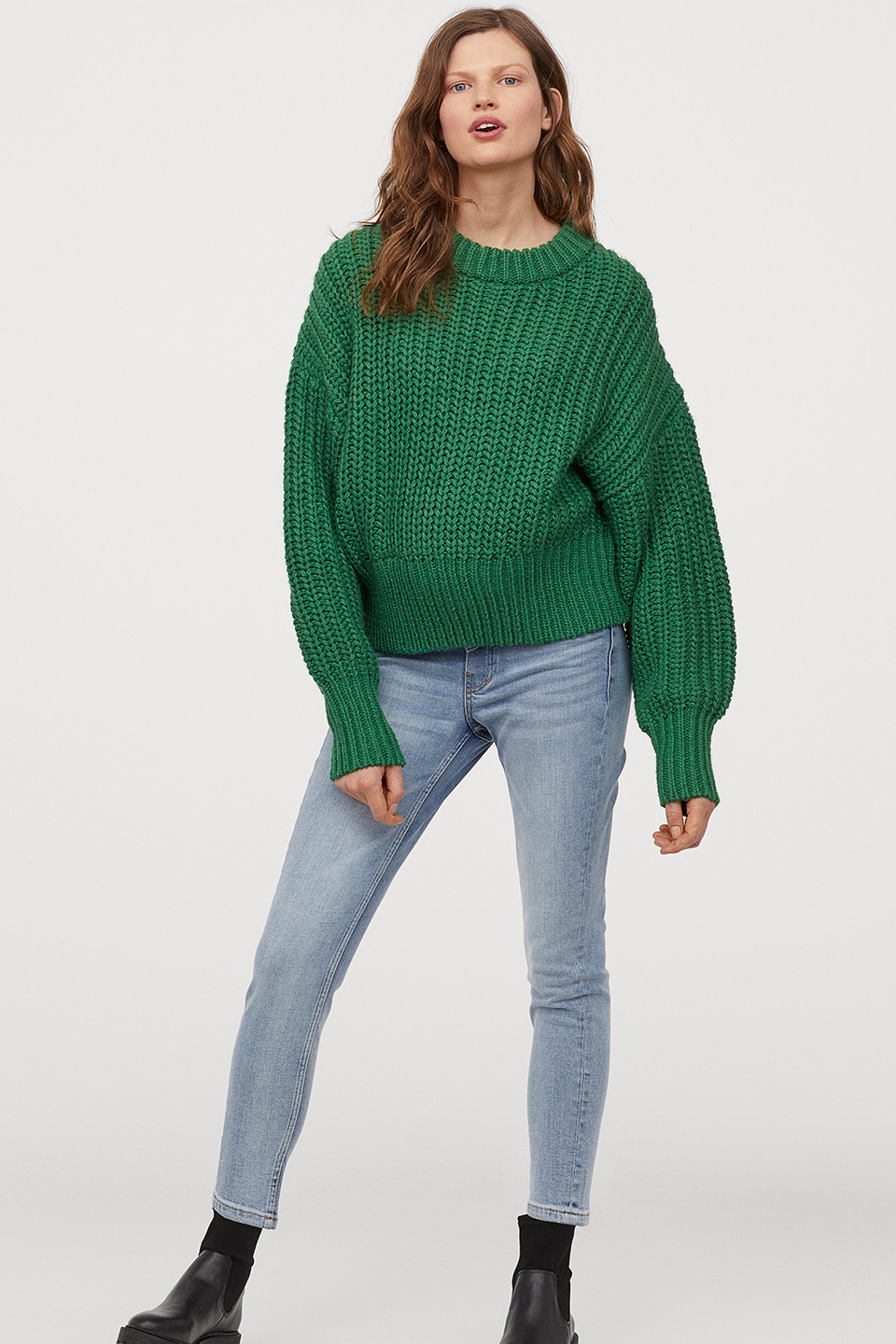 

Джинсы для беременных H&M 810172b06 S Голубые