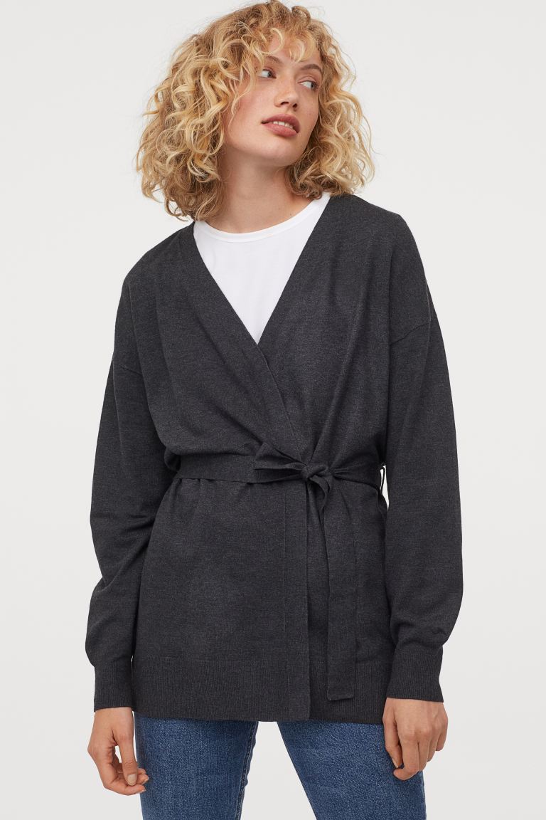 

Кардиган H&M 903938a99 XL Серый