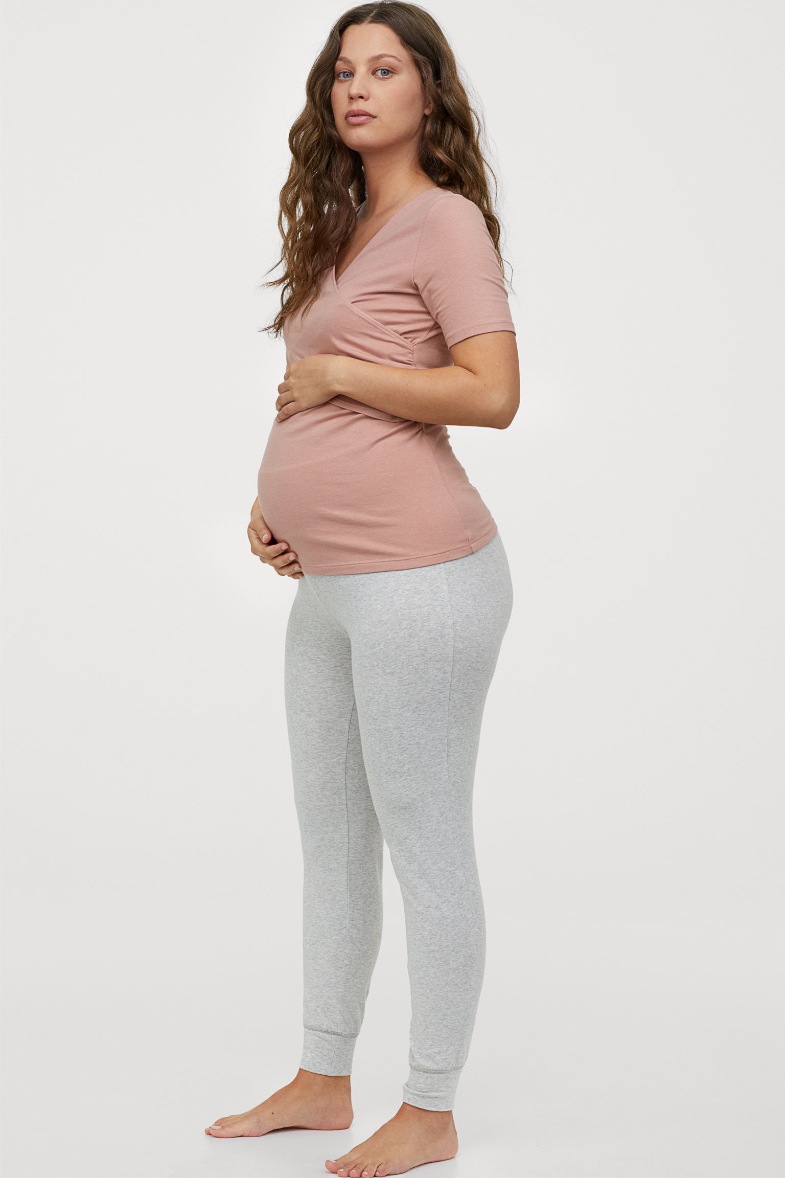

Лосины для беременных H&M 809350a99 L Серые