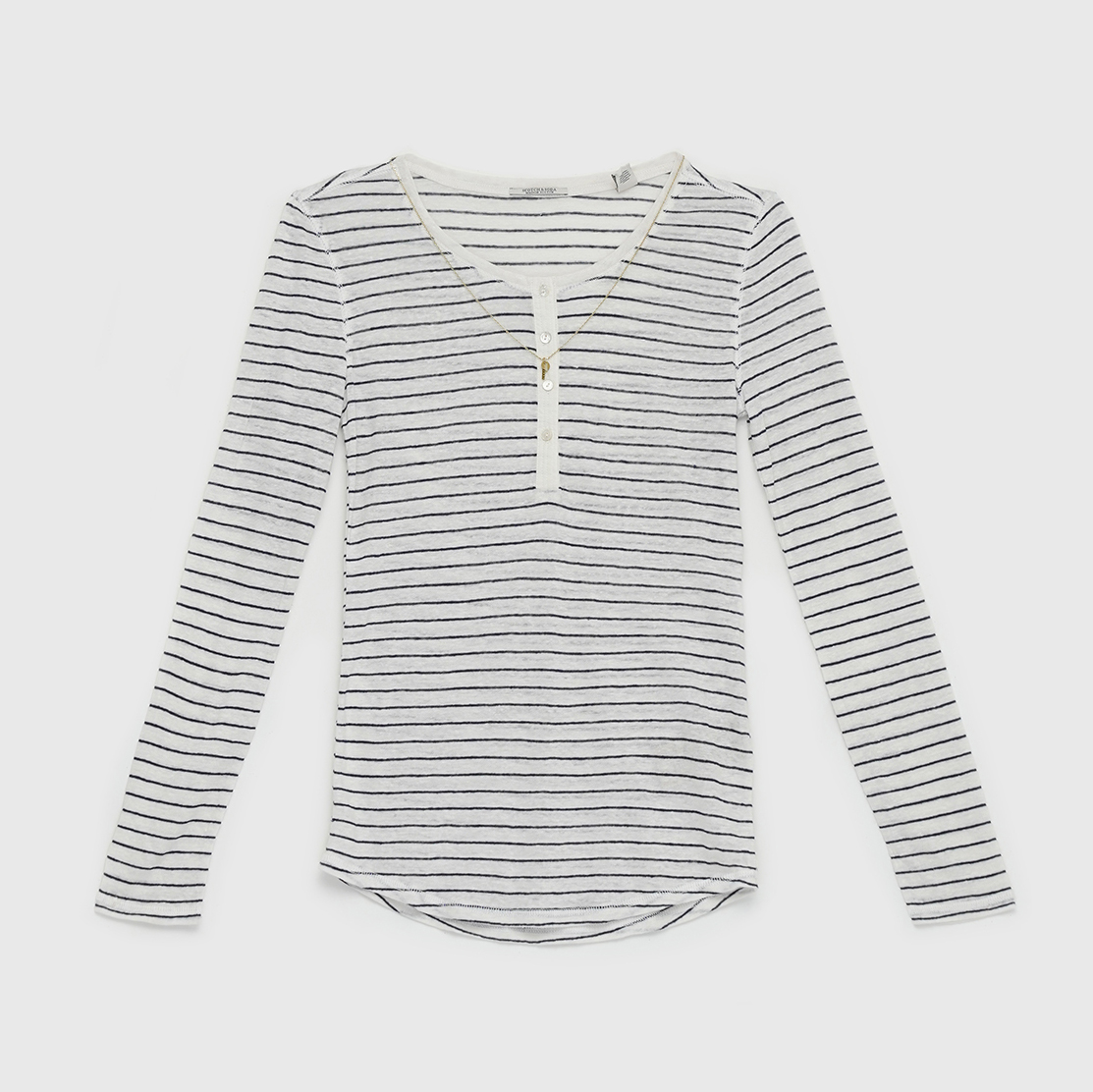

Лонгслив Scotch&Soda 137294b02 XS Белый