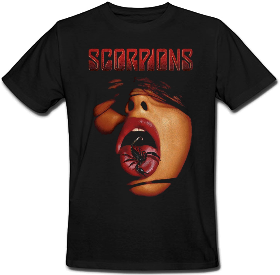 

Футболка Fat Cat Scorpions - Tongue (чёрная)  31732, Футболка Fat Cat Scorpions - Tongue (чёрная) XL 31732