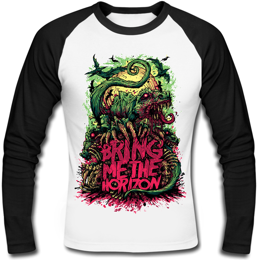 

Футболка с длинным рукавом Fat Cat Bring Me The Horizon "Devil Dinosaur  13019, Футболка с длинным рукавом Fat Cat Bring Me The Horizon "Devil Dinosaur XL 13019