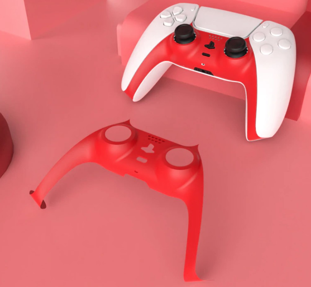 

Декоративная пластиковая вставка JCD для DualSense контроллера PS5 Red