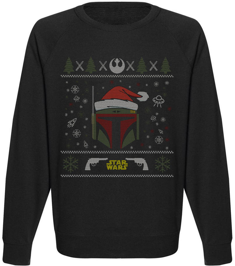 

Свитшот Fat Cat Star Wars - Boba Fett - X-MAS  24298, Свитшот Fat Cat Star Wars - Boba Fett - X-MAS S 24298