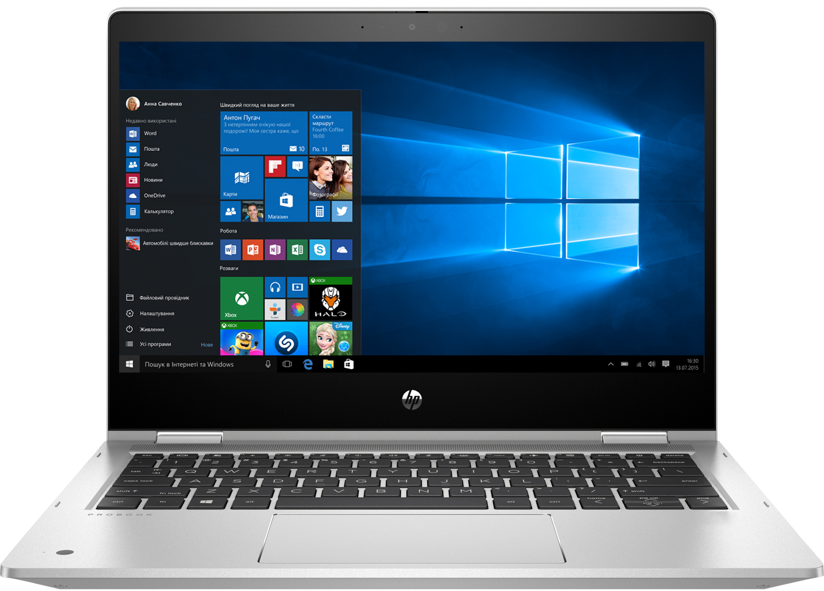 

Ноутбук HP ProBook x360 435 G8 (32N05EA) Silver
