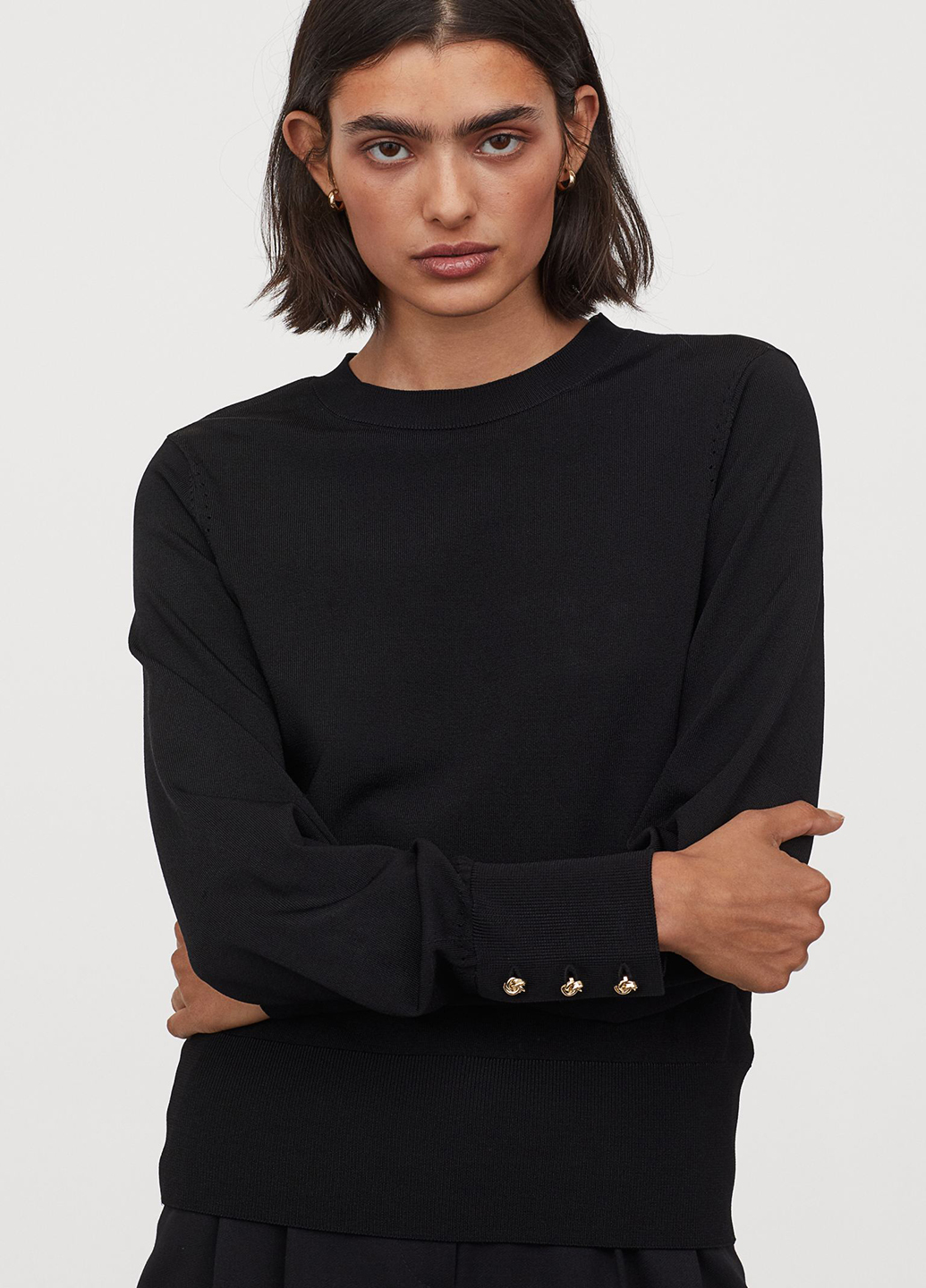 

Джемпер H&M 9267451b03 XS Черный