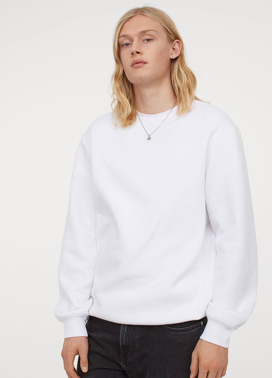

Свитшот H&M 685813b03 XL Белый