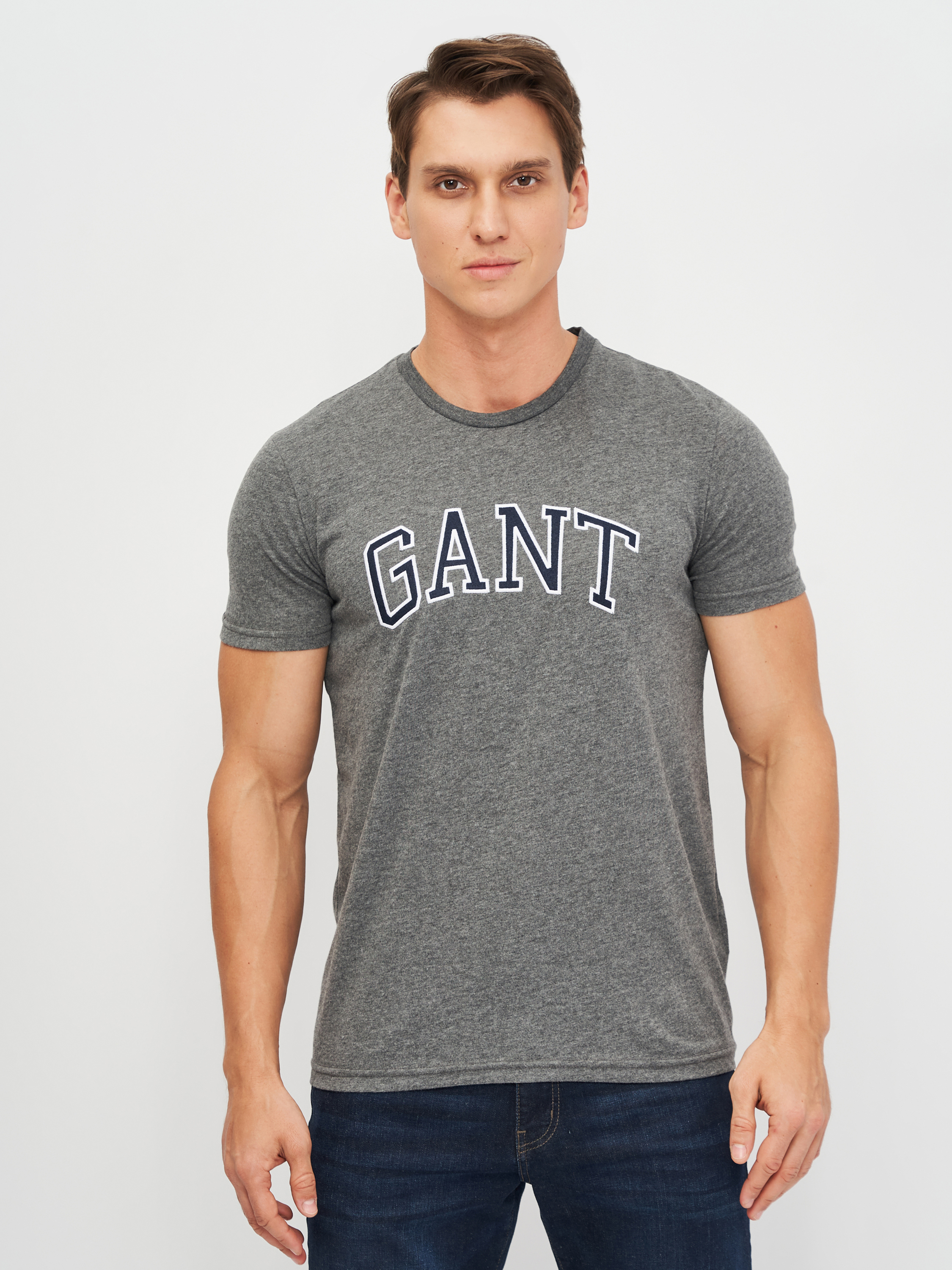 

Футболка GANT 10733.4  (46) Темно-серая, Футболка GANT 10733.4 M (46) Темно-серая