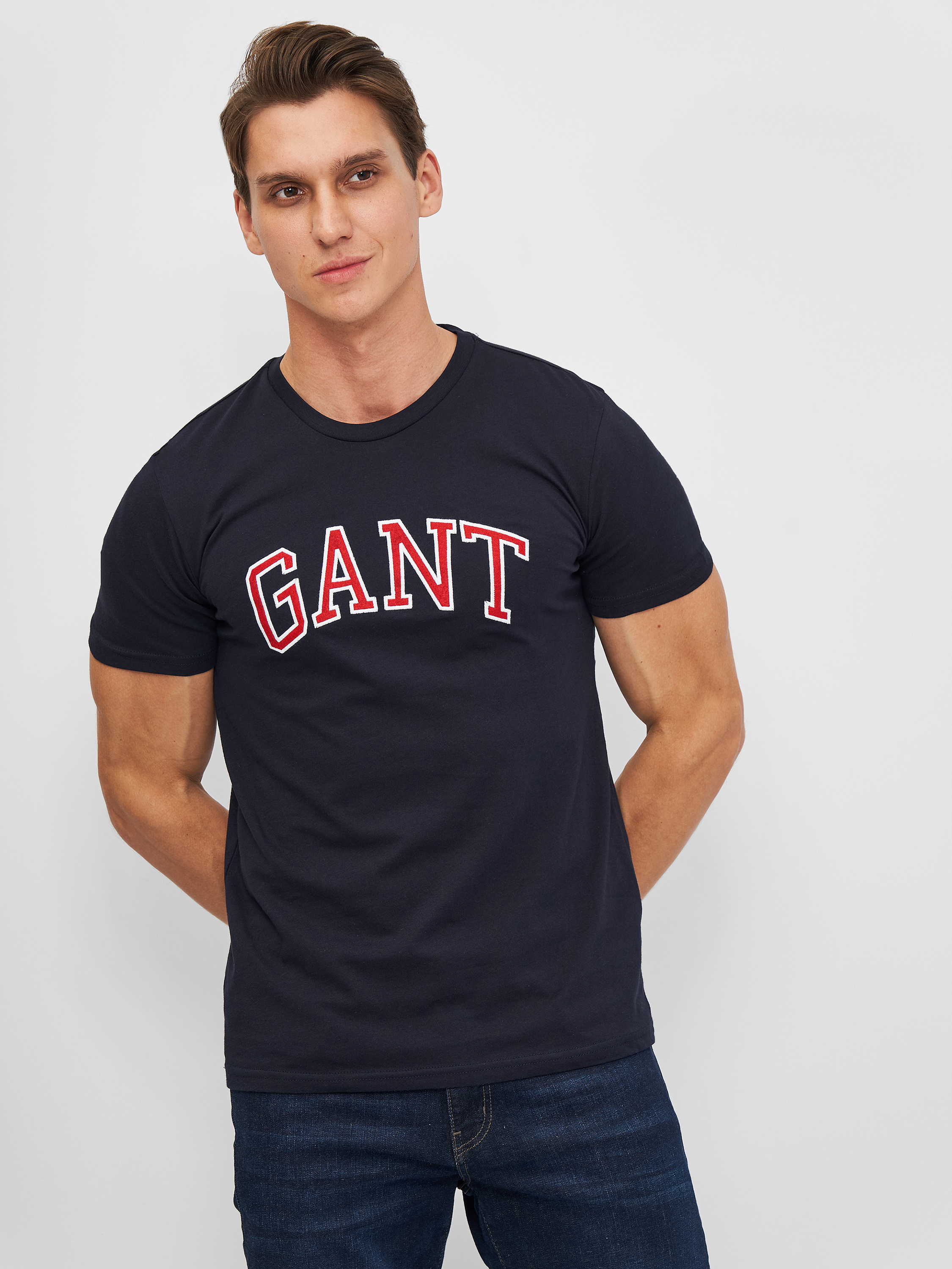 

Футболка GANT 10733.6  (52) Темно-синяя, Футболка GANT 10733.6 2XL (52) Темно-синяя