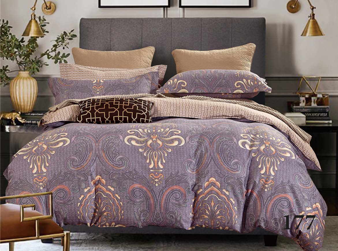 

Комплект постельного белья Вилюта двуспальный Сатин Twill 177