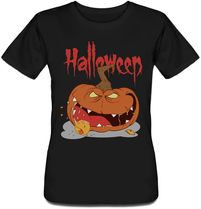 

Женская футболка Fat Cat Halloween (чёрная)  33772, Женская футболка Fat Cat Halloween (чёрная) S 33772